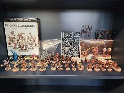 Blades Of Khorne Warhammer Fantasy Age Of Sigmar  Warriors Of Chaos Army LOT • $325