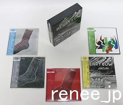 2024 HENRY COW / JAPAN Mini LP SHM-CD X 5 Titles + PROMO BOX Set!! - Fred Frith • $238.50