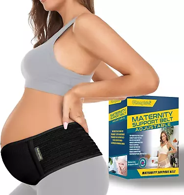 Plus Size Maternity Belt Pregnancy Belly Band Back Support Abdominal Brace Belts • $21.95