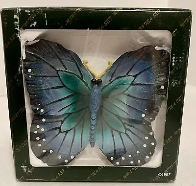 Miniature Mini Tea Set  Butterfly Blue  # TS 508-1 New Old Stock • $16.99