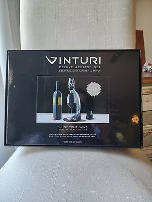 NEW Vinturi Deluxe Aerator Set . Open Box • $19.99