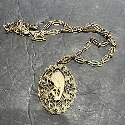 Virgin Mary Mother Madonna Gold Tone Necklace. Lot 42 • $17.99