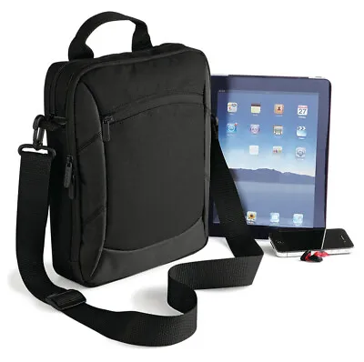 Shoulder Bag Travel Carry Case Fits 10  Ipad Tablet Device Notebook • £22.99