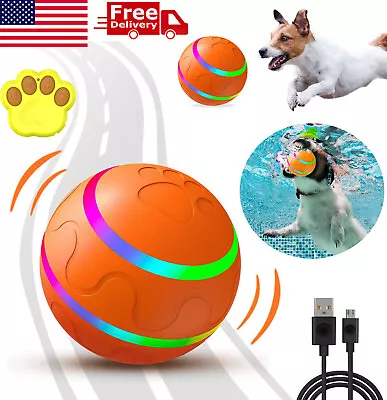 Electronic Smart Dog Toy Ball Interactive Pet Automatic Moving Ball Gift  • $23.99