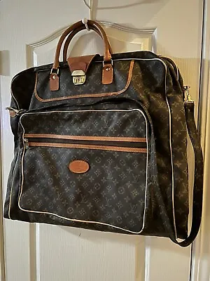 Louis Vuitton Monogram Suit/luggage Bag With Monogram Strap. READ Pre-owned RARE • $910