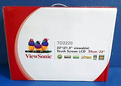 ViewSonic TD2220 Touchscreen MultiTouch Monitor | NEW OPEN BOX • $161.46