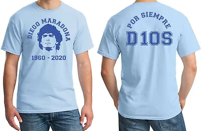 DIEGO MARADONA Hand Of God Memorial T Shirt Rest In Peace D10S DIOS Argentina • $24.99