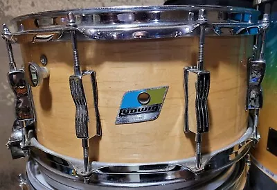 Vintage Late 1970s B/o Ludwig 6 Ply Thermogloss 6.5x14 Rock Concert Snare Drum • $854.72