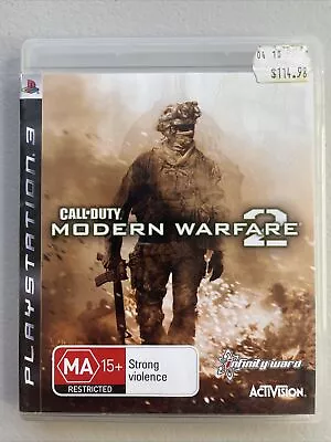 Call Of Duty: Modern Warfare 2 (PlayStation 3 2009) • $6.90