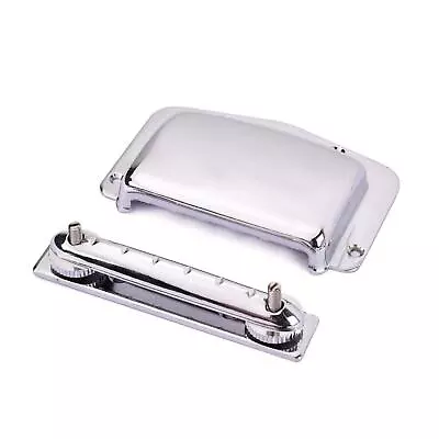 Iron+Alloy Electric Guitar Fixed Bridge+Tailpiece Cover Protector For Teisco • $21.44