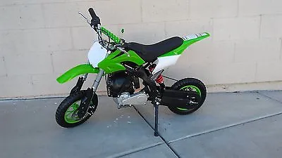 Brand New Automatic Sportster 40cc Upgraded Mini Dirt Bike - Green  • $399