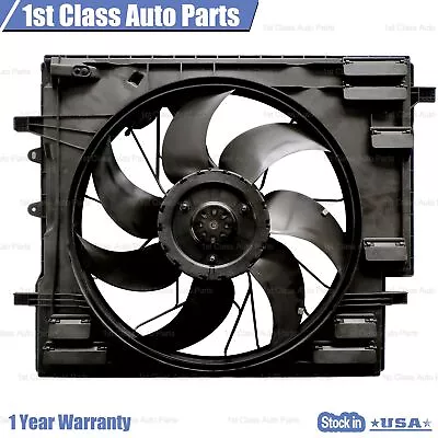 New Engine Radiator Cooling Fan Assembly For Volvo XC90 2016-2021 316577725 • $249.86