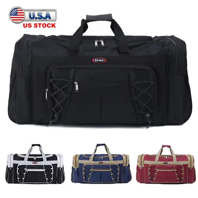 72L Men Women Duffle Tote Bag Gym Travel Overnight Weekender Bag Carry Luggage • $24.99