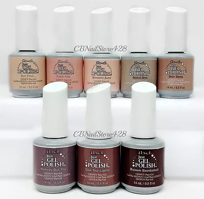 IBD Just Gel Polish - NUDE 2017 Collection - All 8 Shades 65725-65732 • $59.41