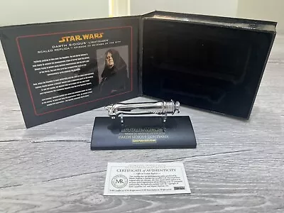 Master  Replicas .45 Lightsaber EUROPEAN EXCLUSIVE Darth Sidious SW-330 • £45