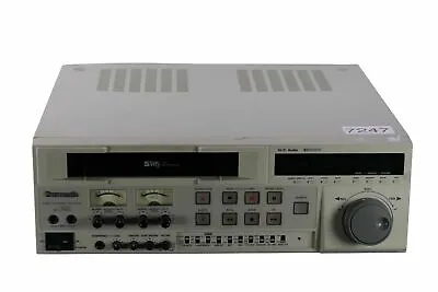 Panasonic AG-7350-E | Great VHS Recorder | Professional Broadcasting | PAL & • £428.67