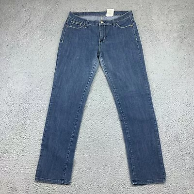 KanCan Jeans Womens 15 (31x31) Blue Stretch Straight Embellished Back Pockets • $21.83