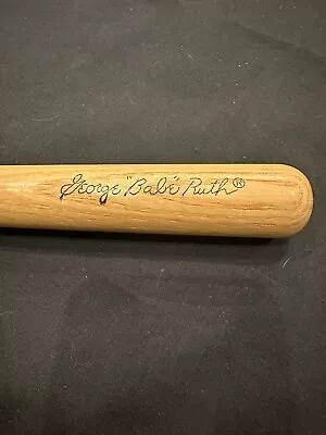 George Babe Ruth Vintage Louisville Slugger 125 Mini Baseball Bat NY Yankees HOF • $9.99