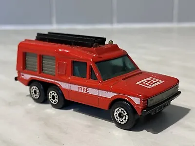 Vintage Matchbox Carmichael Commando Fire Engine Truck 1/75 1982 Loose Rare! • £4.99