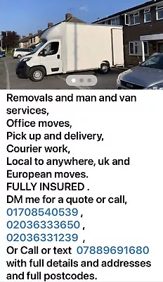 £1 • Buy Ebay Collection/delivery Service, Man And Van. East London, Essex Based
