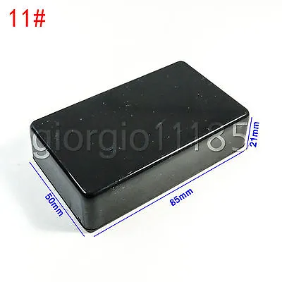 US Stock 2pcs Plastic Project Box Electronic Enclosure Case DIY 85 X 50 X 21mm • $8.08