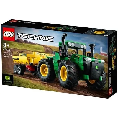 LEGO TECHNIC 42136 John Deere 9620R 4WD Tractor BRAND NEW SEALED • $99.95