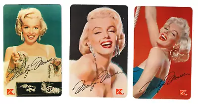 Set Of 3 Marilyn Monroe Phone Cards 3 Minute Kmart Promotion Norma Jean • $24