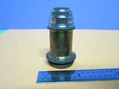 Optical Microscope Part Objective Leitz Germany 7 Vintage Optics As Is Bin#d7-93 • $141.77