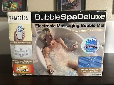 Homedics Electric Bubble Spa Deluxe • $185