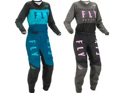 $79.94 • Buy Fly Racing Women's F-16 Jersey & Pant Combo Set MX/ATV Offroad Riding Gear 2022