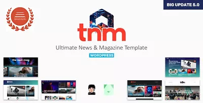 The Next Mag - Ultimate Magazine WordPress Theme - WordPress GPL + Free Updates • £9.99