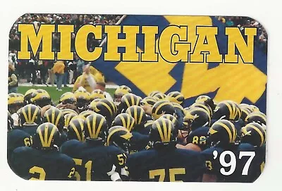1997 Michigan Wolverines College Football Schedule National Champions • $9.99