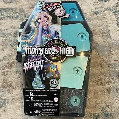Monster High Skulltimate Secrets Fearidescent Series Doll Lagoona Blue Playset  • $24