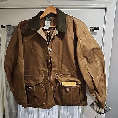 Vintage Filson Women’s Tan Tin Cloth Field Jacket Size Medium NWT Brand New NOS • $239.16