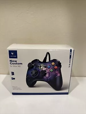 Microsoft Xbox 360 Controller New Wired Custom Stars And Universe Galaxy Design • $24.99