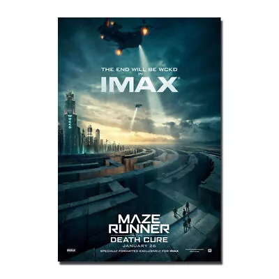 83431 The Maze Runner The Death Cure New Movie Wall Wall Print Poster AU • $40.65