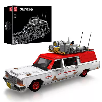 Mould King 10071 Ambulance Car Ghost Car Static Model Building Block Kid Toy MOC • $89.99