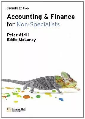 Accounting And Finance For Non-specialists With MyAccountingLabDr Peter Atrill • $4.12