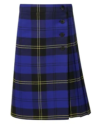 Banner Kelso Tartan Skirt Kilt School Royal Blue • £18.99