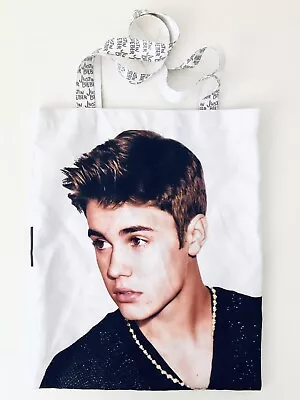 £15.82 • Buy Justin Bieber Tote Bag 'BELIEVE' Shopper Overnight Day Bag White
