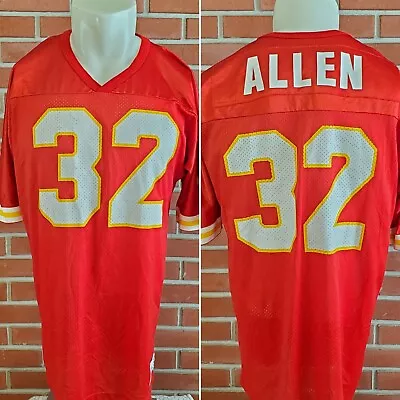 Marcus Allen Kansas City Cheifs #32 Champion NFL Football Jersey USA Mens 48 XL • $34.99