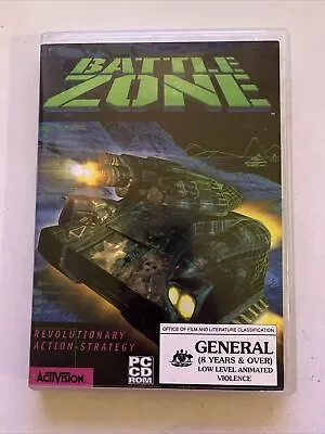 BattleZone - PC Windows RTS Shooter 1998 Game • $15