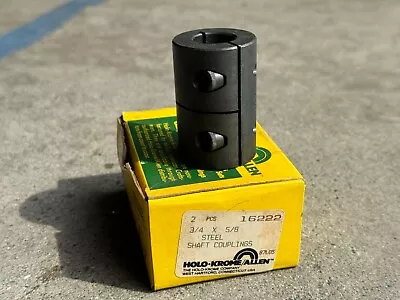 Holo-Krome  / Allen 16222 3/4 X 5/8 STEEL Shaft Coupling NOS • $19.95