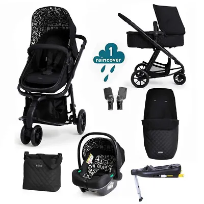 Cosatto Giggle 2 In 1 I-Size Everything Travel System Bundle In Silhouette • £439