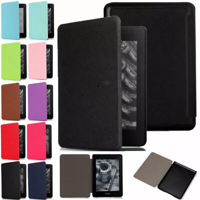 $3.29 • Buy For 6  Amazon Kindle Paperwhite 4 3 2 1 5/6/7/10th Gen Smart Leather Case Cover
