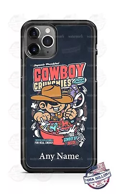 Cowboy Crunchy Cereal Food Phone Case For IPhone 14 Samsung S23 Ultra LG Google • $17.98