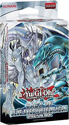 Yu-Gi-Oh! Saga Of Blue-Eyes White Dragon UNL Edition Structure Deck - Sealed Box • £8.69