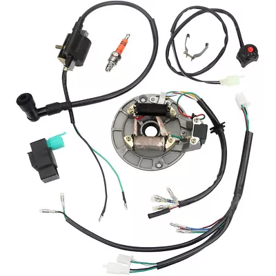 50 70 110 125CC Kick Start Wiring Harness CDI STATOR Kit Fo Dirt Pit Bike Apollo • $23.48