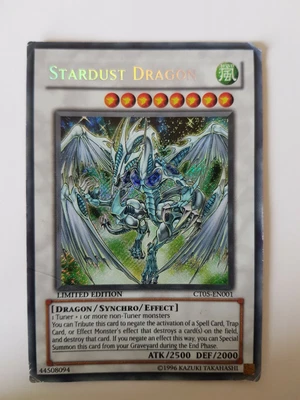 £9 • Buy Stardust Dragon (Secret Rare) CT05-EN001