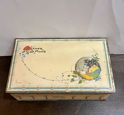 Vintage/Antique  1920's Vassar Chocolates Tin Box  Mother Of Mine  • $30